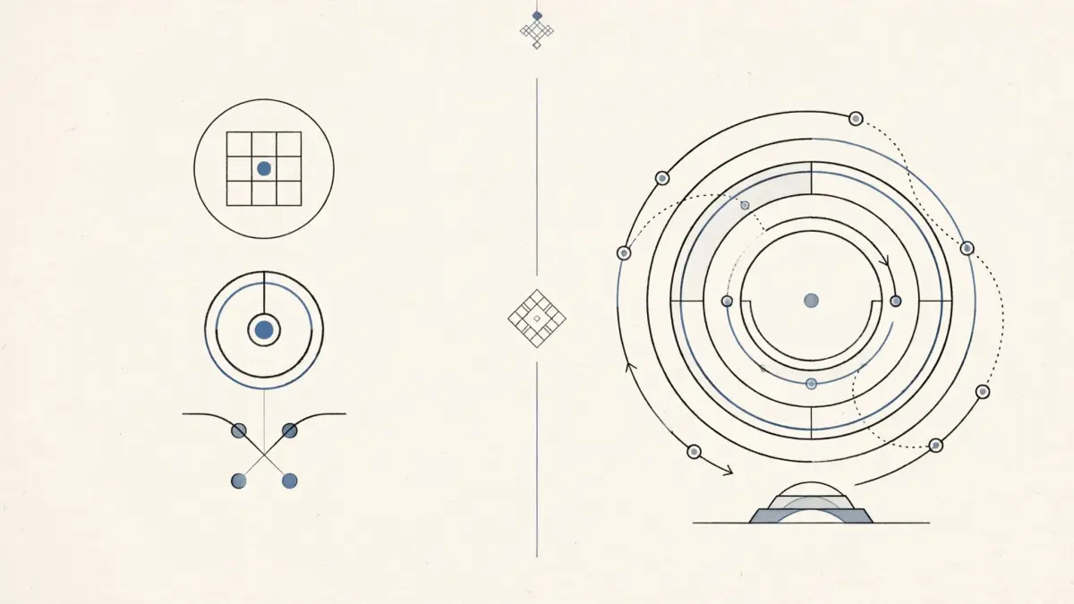 Editorial visual representing Moolank vs Life Path Number