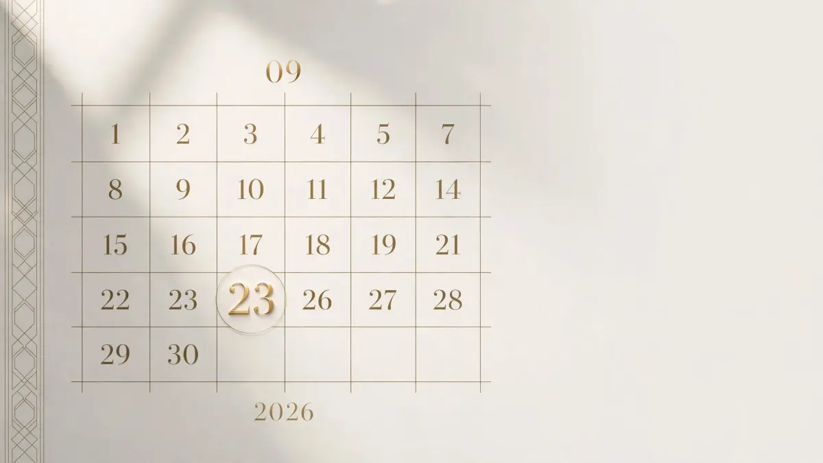 Explainer diagram for numerology 23 September 2026